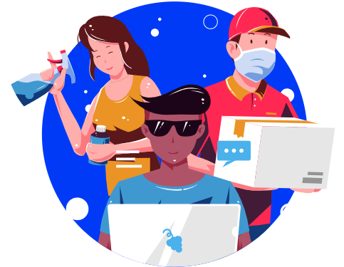 Gig economy partner verification — delivery, freelance, and home services screening
